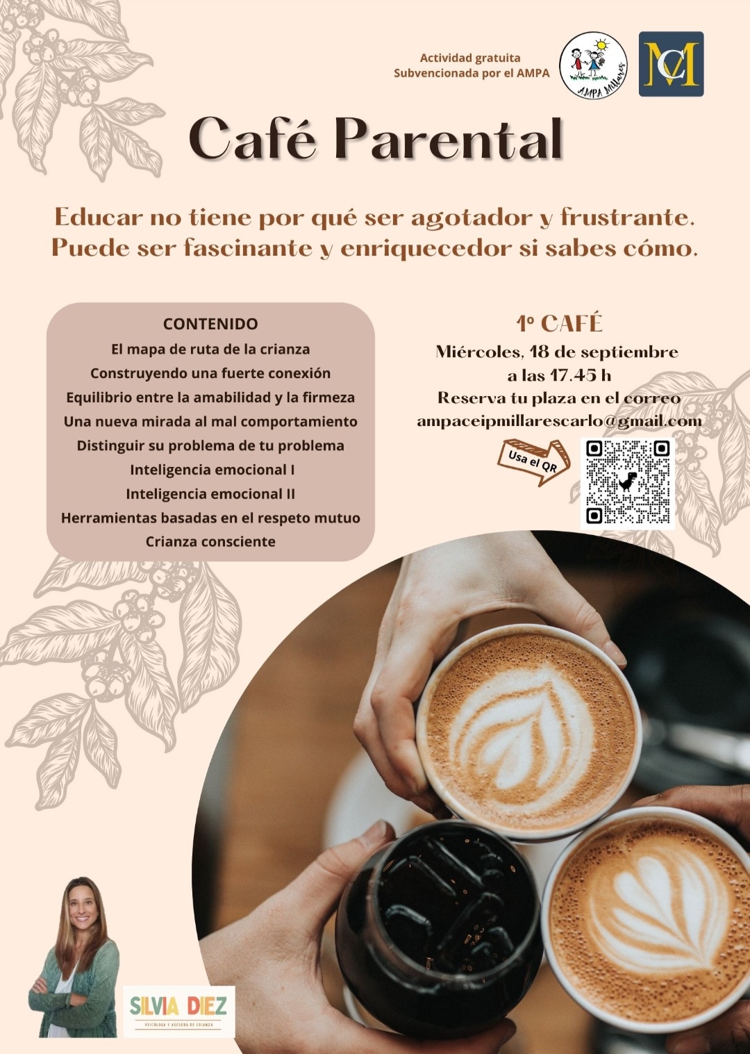 Grupo de crianza - Café Parental- en CEIP Millares Carlo